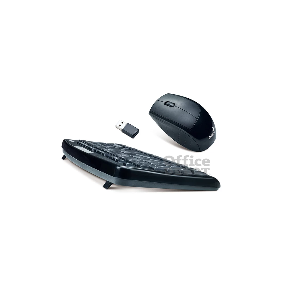 Genius KB-8000X HUN fekete vezeték nélküli billentyűzet + egér