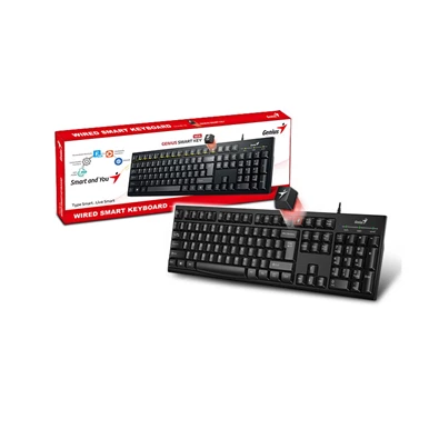 Genius KB-100 HUN USB fekete Smart billentyűzet Genius KB-100 HUN USB fekete Smart billentyűzet