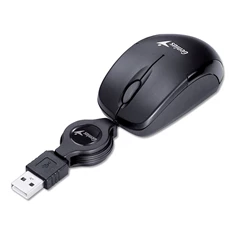 Genius MicroTraveler V2 USB fekete notebook egér Genius MicroTraveler V2 USB fekete notebook egér