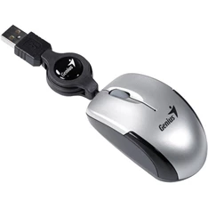 Genius MicroTraveler v2 USB ezüst notebook egér Genius MicroTraveler v2 USB ezüst notebook egér