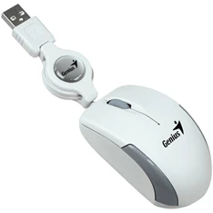 Genius MicroTraveler v2 USB fehér notebook egér Genius MicroTraveler v2 USB fehér notebook egér