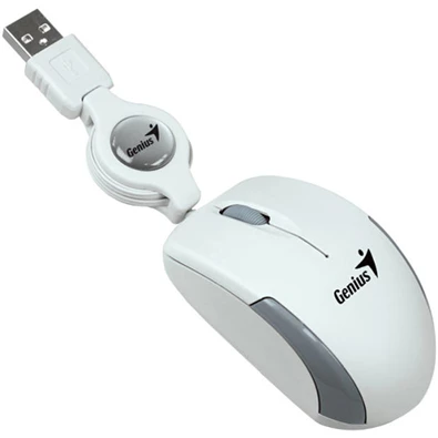 Genius MicroTraveler v2 USB fehér notebook egér Genius MicroTraveler v2 USB fehér notebook egér