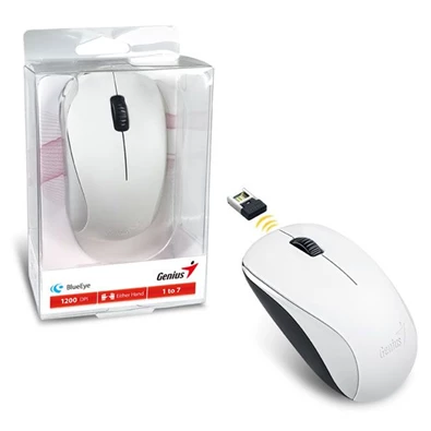 Genius Nx-7000 USB fehér vezeték nélküli egér Genius Nx-7000 USB fehér vezeték nélküli egér