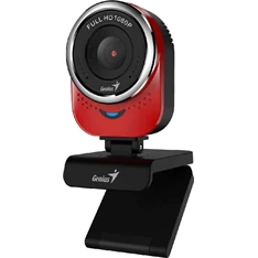 Genius Qcam 6000 1080p piros webkamera Genius Qcam 6000 1080p piros webkamera
