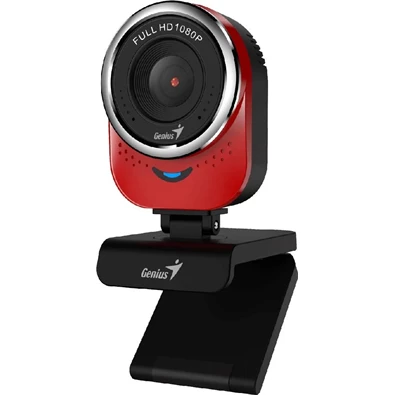 Genius Qcam 6000 1080p piros webkamera Genius Qcam 6000 1080p piros webkamera