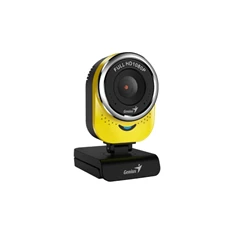 Genius Qcam 6000 1080p sárga webkamera Genius Qcam 6000 1080p sárga webkamera
