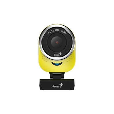 Genius Qcam 6000 1080p sárga webkamera Genius Qcam 6000 1080p sárga webkamera