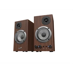 Genius SP-HF500B 2.0 16W fa hangszóró Genius SP-HF500B 2.0 16W fa hangszóró