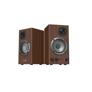 Genius SP-HF500B 2.0 16W fa hangszóró Genius SP-HF500B 2.0 16W fa hangszóró