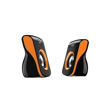 Genius SP-Q180 fekete-narancs USB hangszóró Genius SP-Q180 fekete-narancs USB hangszóró