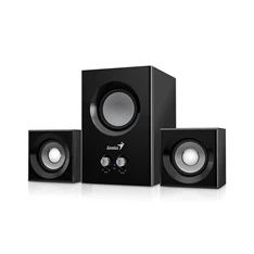 Genius SW-2.1 375 12W fekete hangszóró Genius SW-2.1 375 12W fekete hangszóró