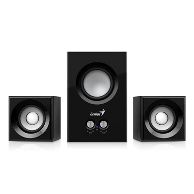 Genius SW-2.1 375 12W fekete hangszóró Genius SW-2.1 375 12W fekete hangszóró