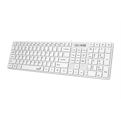 Genius SlimStar 126 HUN fehér billentyűzet Genius SlimStar 126 HUN fehér billentyűzet