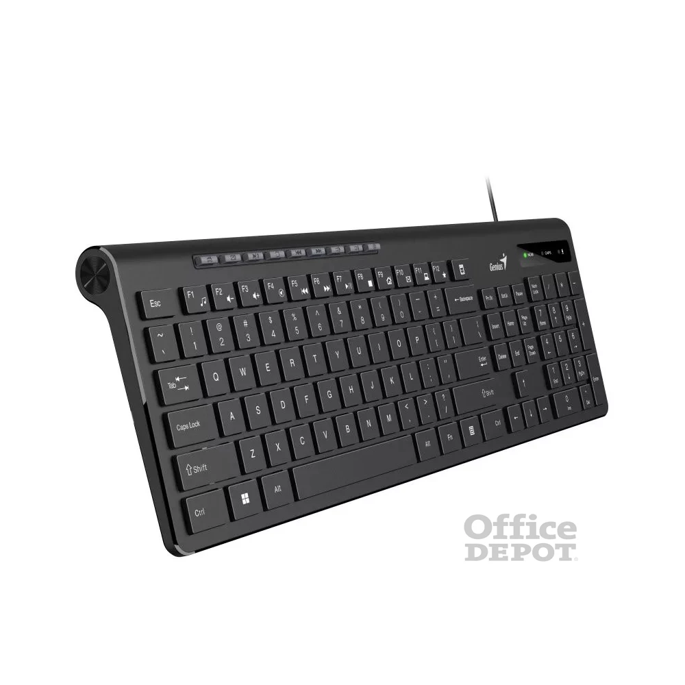 Genius SlimStar 130 HUN USB fekete billentyűzet