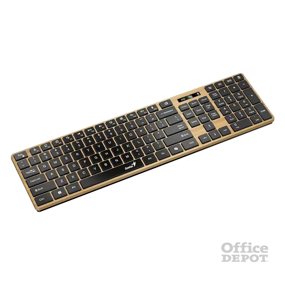Genius SlimStar 7250BT HUN vezeték nélküli fenyőfa billentyűzet