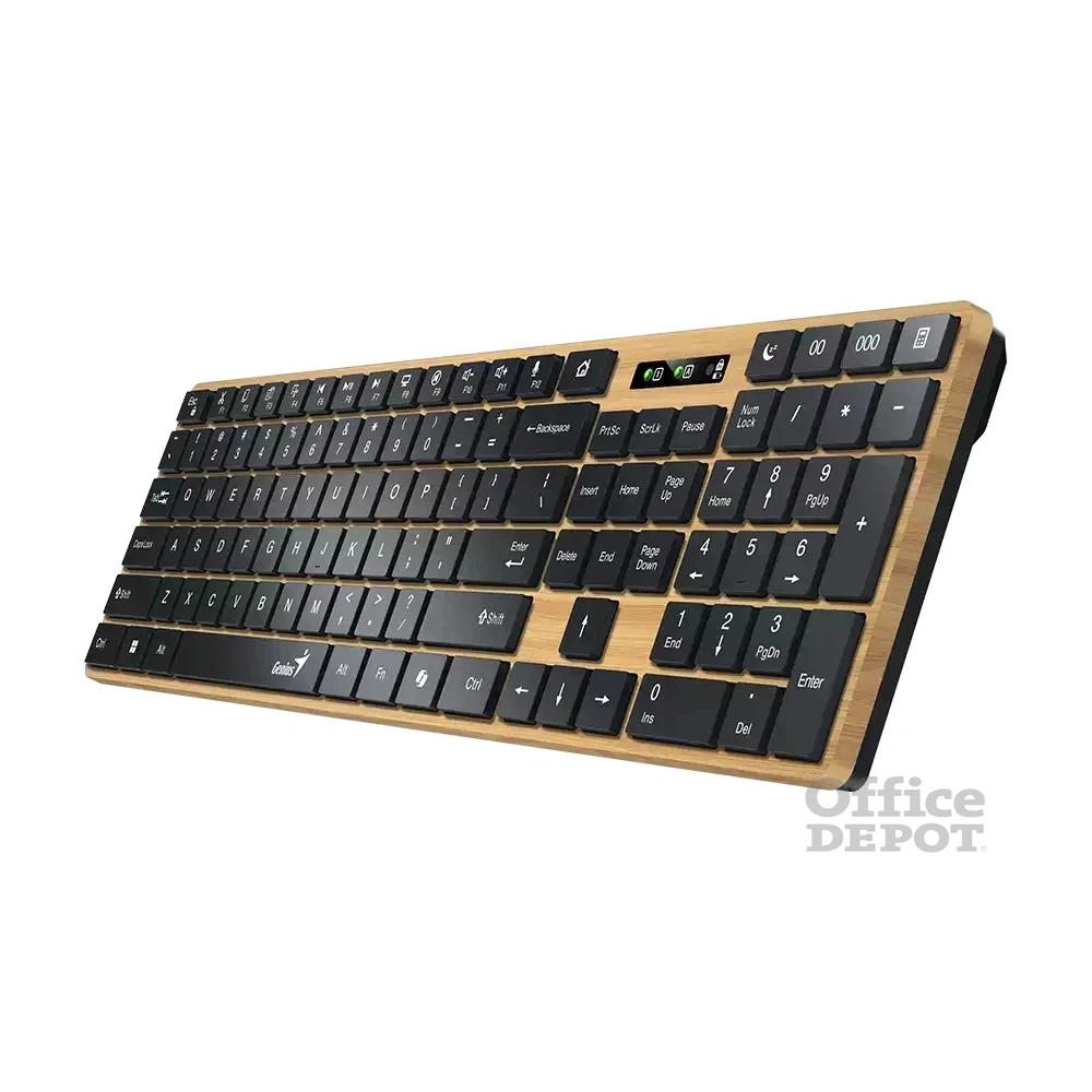 Genius SlimStar 7250BT HUN vezeték nélküli fenyőfa billentyűzet