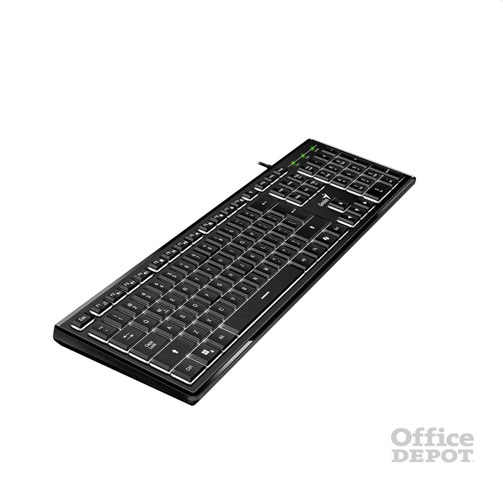 Genius SlimStar 820 US fekete vezetékes billentyűzet