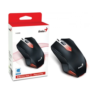 Genius X-G200 USB fekete gamer egér Genius X-G200 USB fekete gamer egér
