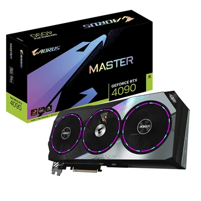 Gigabyte GeForce RTX 4090 MASTER nVidia 24GB GDDR6X 384bit PCIe videókártya Gigabyte GeForce RTX 4090 MASTER nVidia 24GB GDDR6X 384bit PCIe videókártya