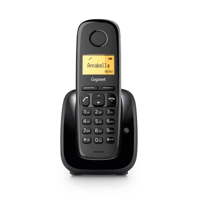 Gigaset A180 DECT hívóazonosítós fekete telefon Gigaset A180 DECT hívóazonosítós fekete telefon