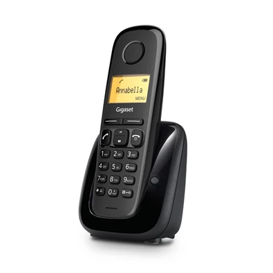 Gigaset A180 DECT hívóazonosítós fekete telefon Gigaset A180 DECT hívóazonosítós fekete telefon