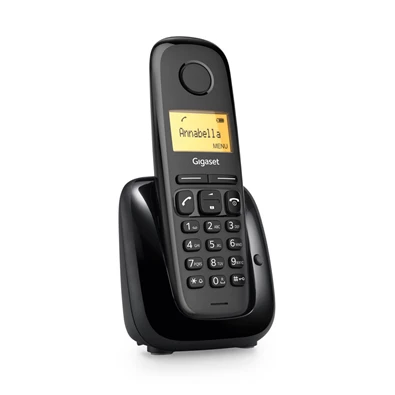 Gigaset A180 DECT hívóazonosítós fekete telefon Gigaset A180 DECT hívóazonosítós fekete telefon