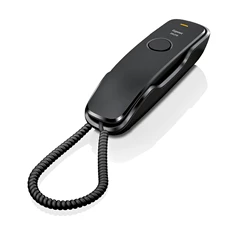 Gigaset DA210 fekete vezetékes telefon Gigaset DA210 fekete vezetékes telefon