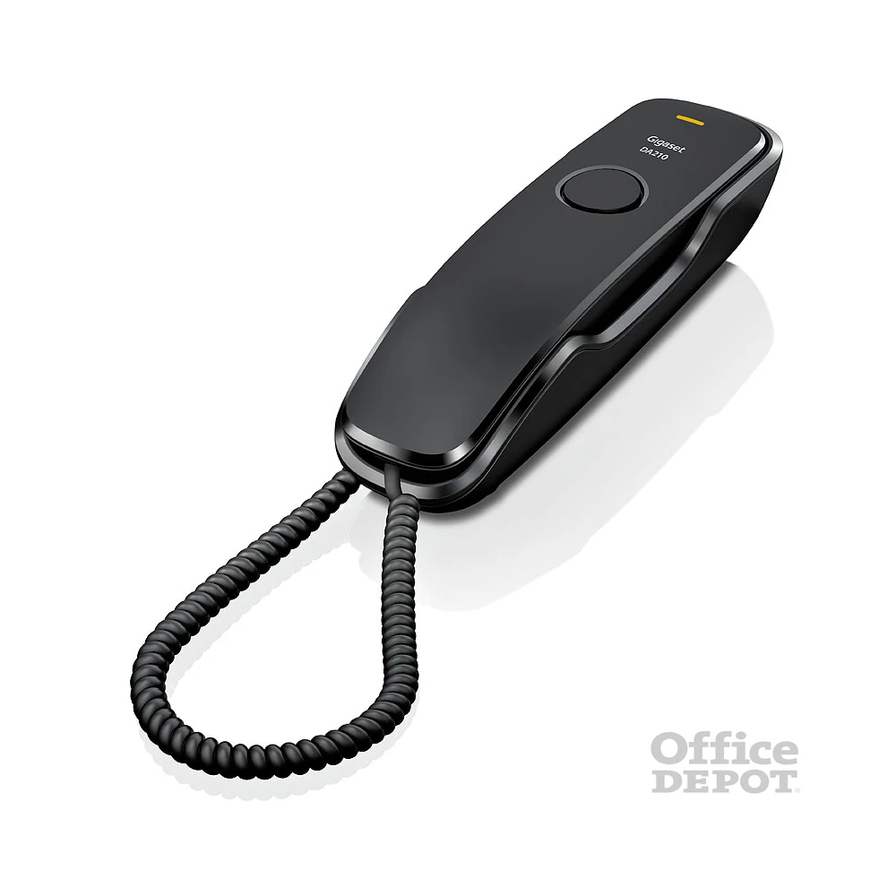 Gigaset DA210 fekete vezetékes telefon
