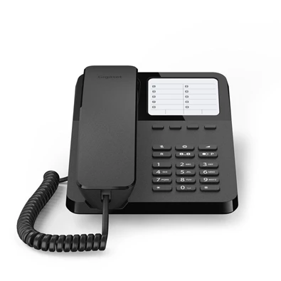 Gigaset Desk 400 fekete vezetékes telefon Gigaset Desk 400 fekete vezetékes telefon