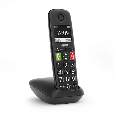Gigaset E290 fekete dect telefon Gigaset E290 fekete dect telefon
