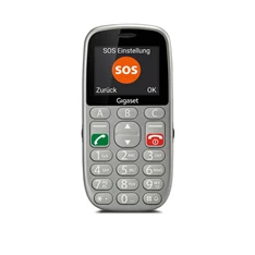 Gigaset GL390 2,2" Dual SIM ezüst mobiltelefon Gigaset GL390 2,2" Dual SIM ezüst mobiltelefon