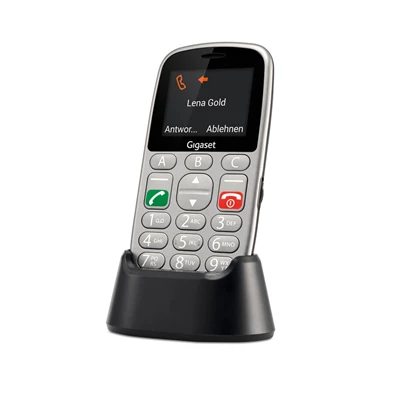 Gigaset GL390 2,2" Dual SIM ezüst mobiltelefon Gigaset GL390 2,2" Dual SIM ezüst mobiltelefon
