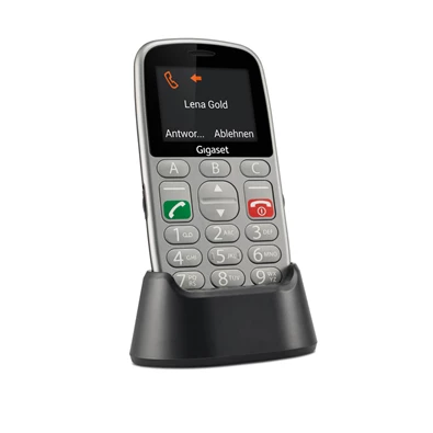 Gigaset GL390 2,2" Dual SIM ezüst mobiltelefon Gigaset GL390 2,2" Dual SIM ezüst mobiltelefon