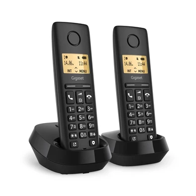 Gigaset Pure 100 Duo fekete dect telefon Gigaset Pure 100 Duo fekete dect telefon