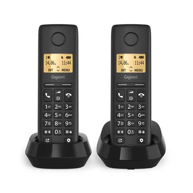 Gigaset Pure 100 Duo fekete dect telefon Gigaset Pure 100 Duo fekete dect telefon
