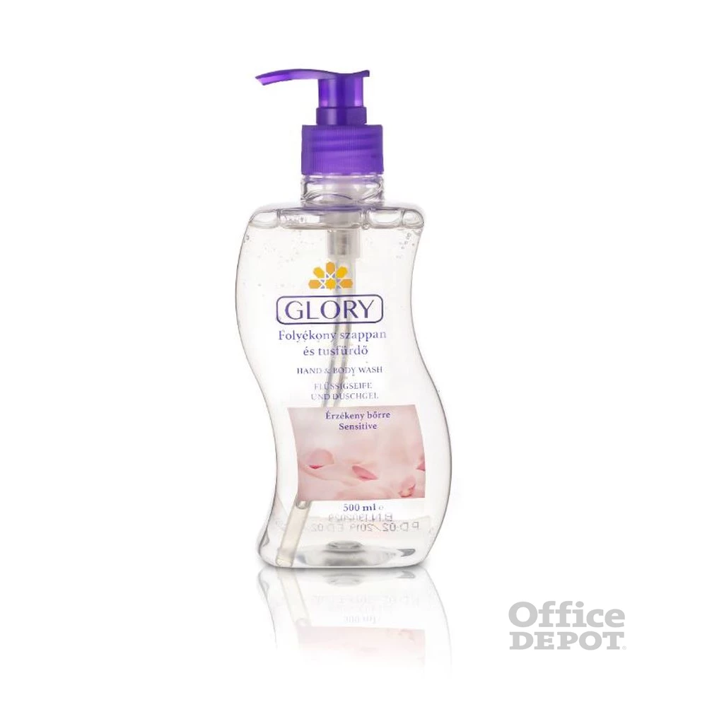 Glory/HC 500 ml érzékeny bőrre folyékony szappan és tusfürdő