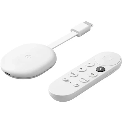 Google Chromecast 4K + Google TV médialejátszó (Újszerű) Google Chromecast 4K + Google TV médialejátszó (Újszerű)