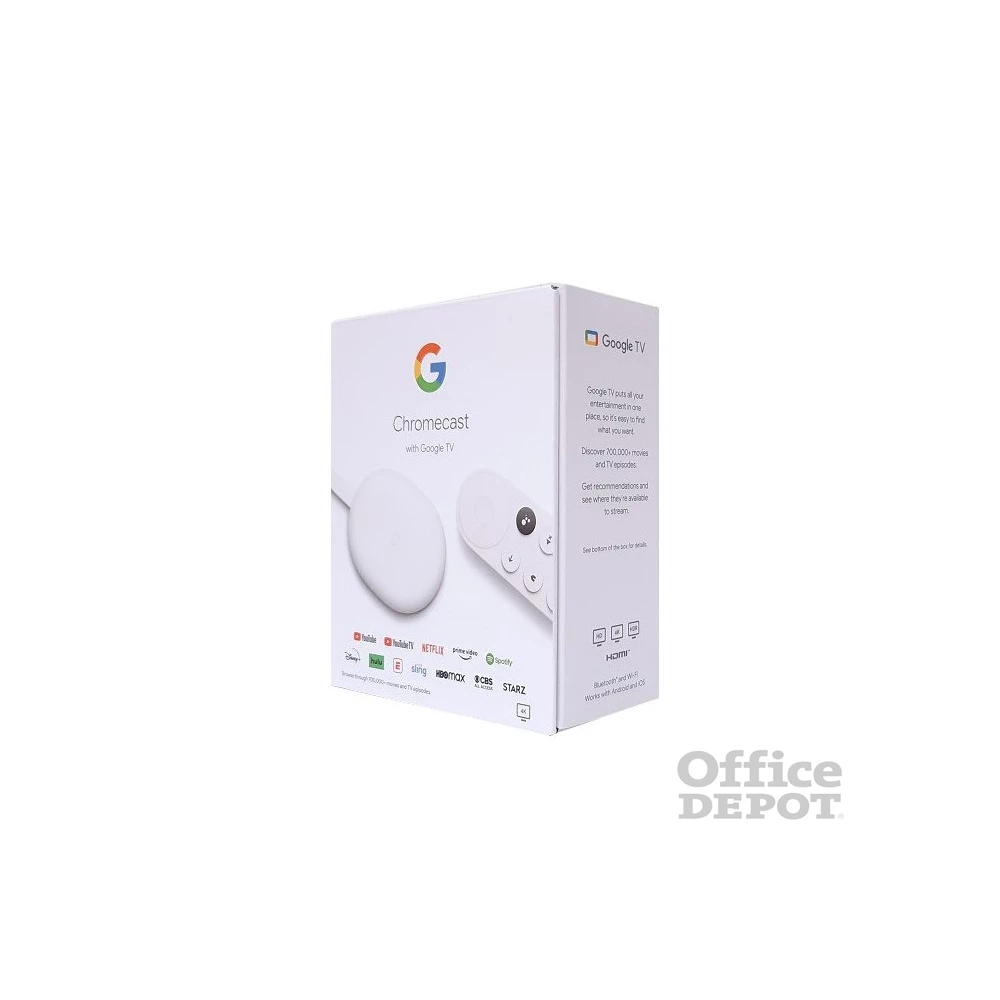 Google GA03131 Chromecast + Google TV (HD) médialejátszó