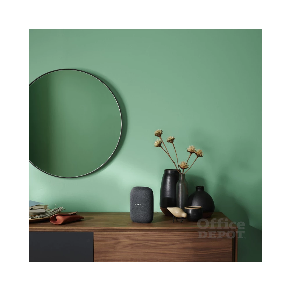 Google Nest Audio grafitszürke okos hangszóró