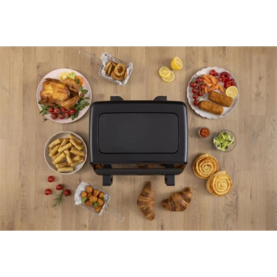 Gorenje AF2700BP fekete 9 L forrólevegős sütő