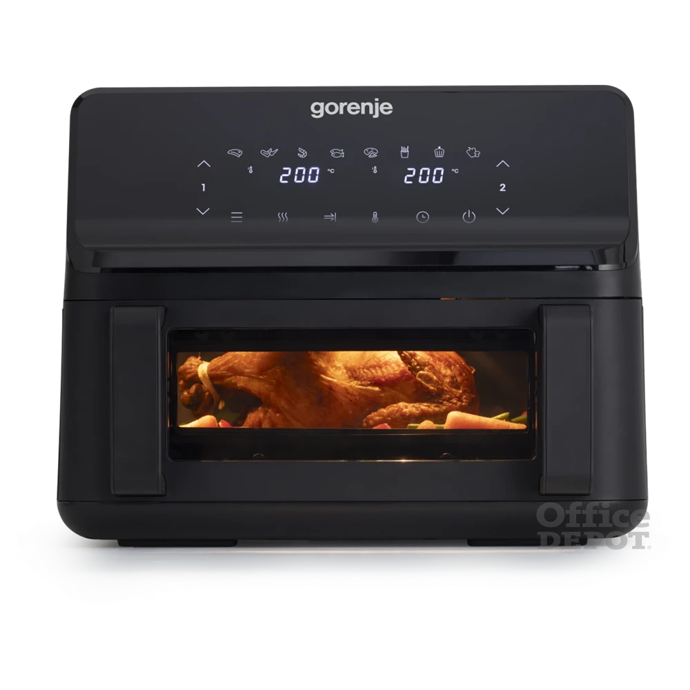 Gorenje AF2700BP fekete 9 L forrólevegős sütő