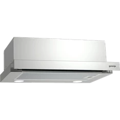 Gorenje BHP523E10X szürke, szabadonálló, hagyományos, méret:50 cm, teleszkópos, zajszint:67 dB, páraelszívó (Újszerű)
