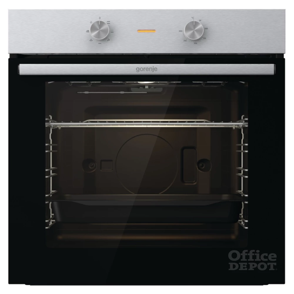 Gorenje BO6712E02XK inox, beépíthető, sütőtér: 84L, grill, hidrolitikus, sütő