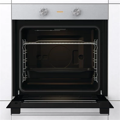 Gorenje BO6712E02XK inox, beépíthető, sütőtér: 84L, grill, hidrolitikus, sütő