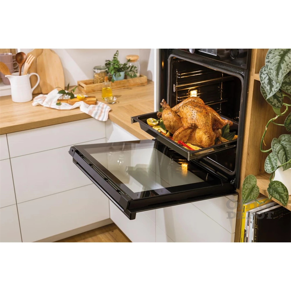 Gorenje BO6712E02XK inox, beépíthető, sütőtér: 84L, grill, hidrolitikus, sütő