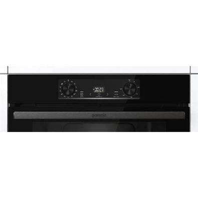 Gorenje BOS6737E13BG fekete, beépíthető, sütőtér: 77L, grill, légkeverés, hidrolitikus, sütő