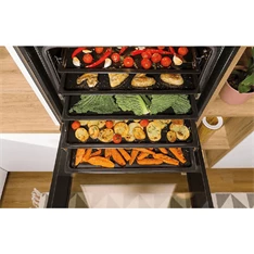 Gorenje BOS6737E13BG fekete, beépíthető, sütőtér: 77L, grill, légkeverés, hidrolitikus, sütő