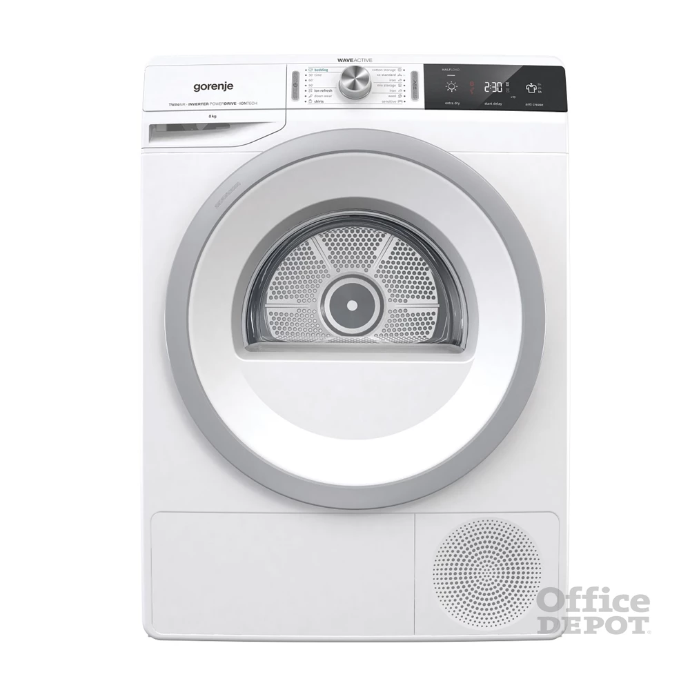 Gorenje DA83IL/I fehér, 8 kg, hőszivattyús, szárítógép