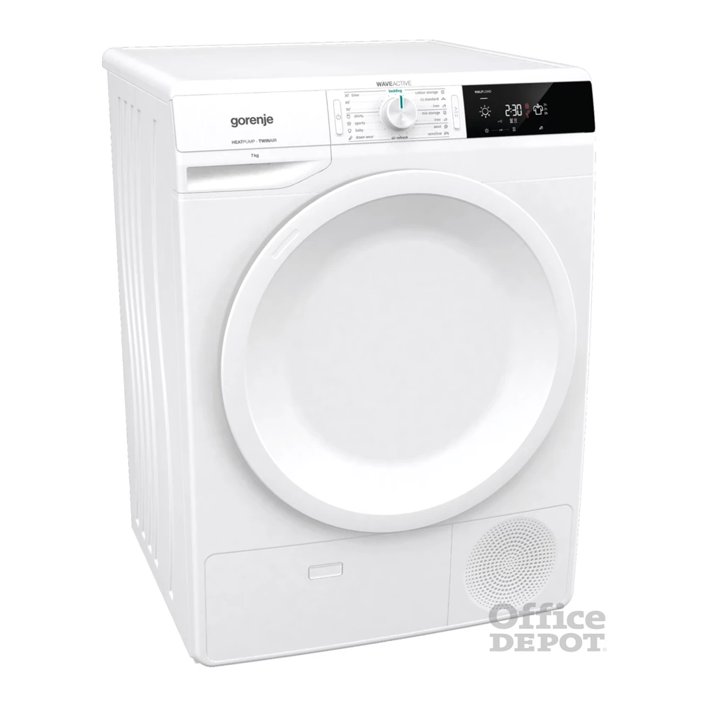 Gorenje DE71 fehér, 7 kg, hőszivattyús, szárítógép