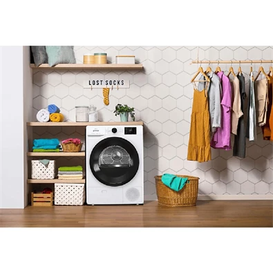 Gorenje DNE82/GN fehér, 8 kg, hőszivattyús, szárítógép